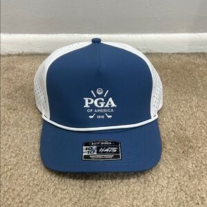 Blue and White Hat- PGA of America